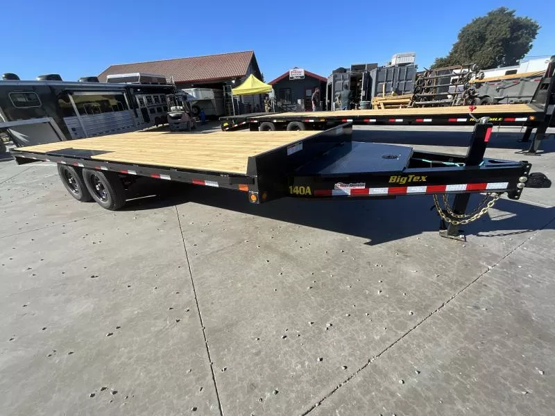NEW 2025 Big Tex Trailers 14OA-20STA-S8  102"x20' 15,400K GVW Deck Over Equipment Trailer