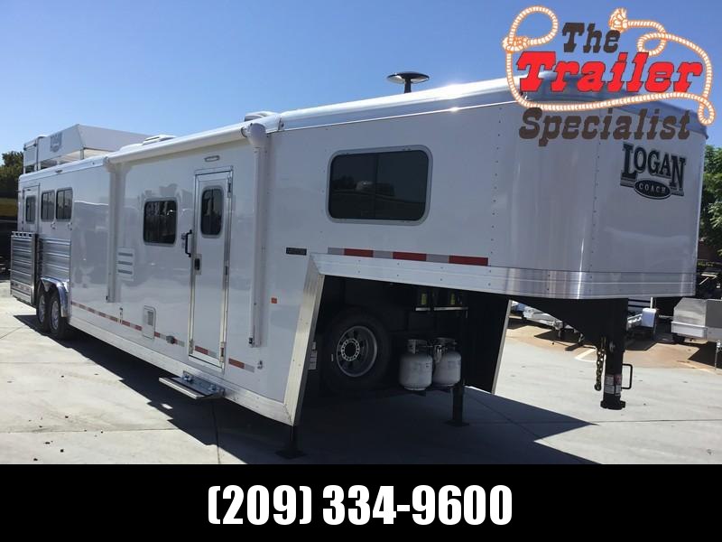 New 2019 Logan Coach 14ft Short Wall 3 Horse Limited Side Load