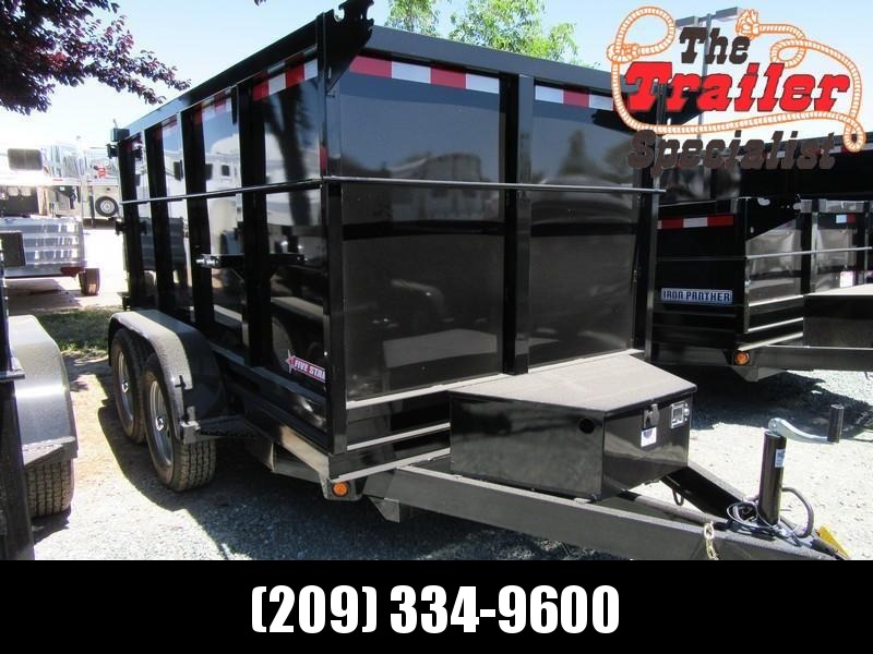 New 2021 Five Star DT098 5' x 10' 7k GVW Dump Trailer New 2021 Five Star DT098 5' x 10' 7k GVW Dump Trailer