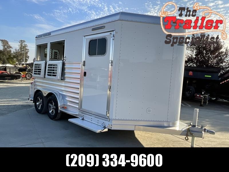 NEW 2023 Elite Trailers 2 Horse BP Horse Trailer TheTrailerSpecialist