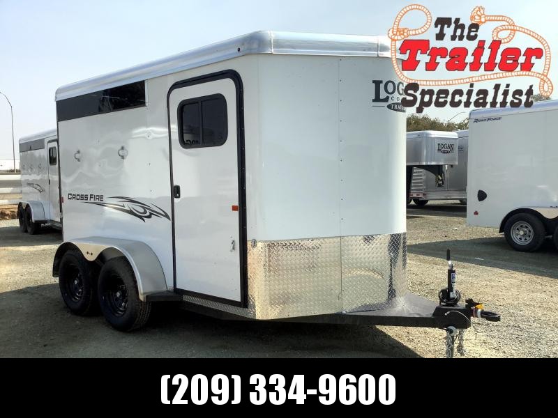 NEW 2022 Logan Coach Crossfire CROSSFIRE2BP 2H BP Horse Trailer NEW 2022 Logan Coach Crossfire CROSSFIRE2BP 2H BP Horse Trailer
