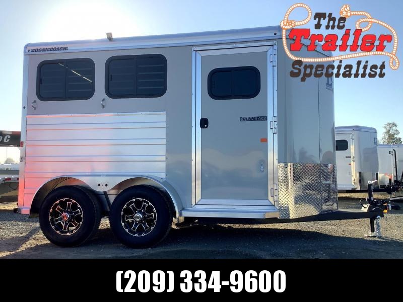NEW 2022 Logan Coach 2H Bullseye Bumper Pull Horse Trailer NEW 2022 Logan Coach 2H Bullseye Bumper Pull Horse Trailer