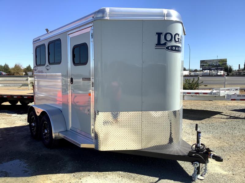NEW 2022 Logan Coach 2H Bullseye Bumper Pull Horse Trailer NEW 2022 Logan Coach 2H Bullseye Bumper Pull Horse Trailer