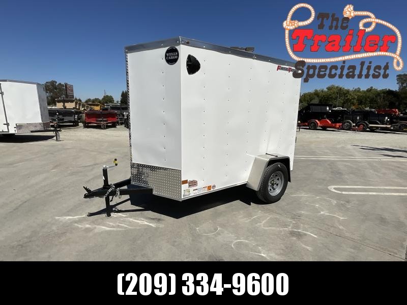 NEW 2023 Wells Cargo FT58S2-D 5X8 2,990 GVW Cargo / Enclosed Trailer NEW 2023 Wells Cargo FT58S2-D 5X8 2,990 GVW Cargo / Enclosed Trailer