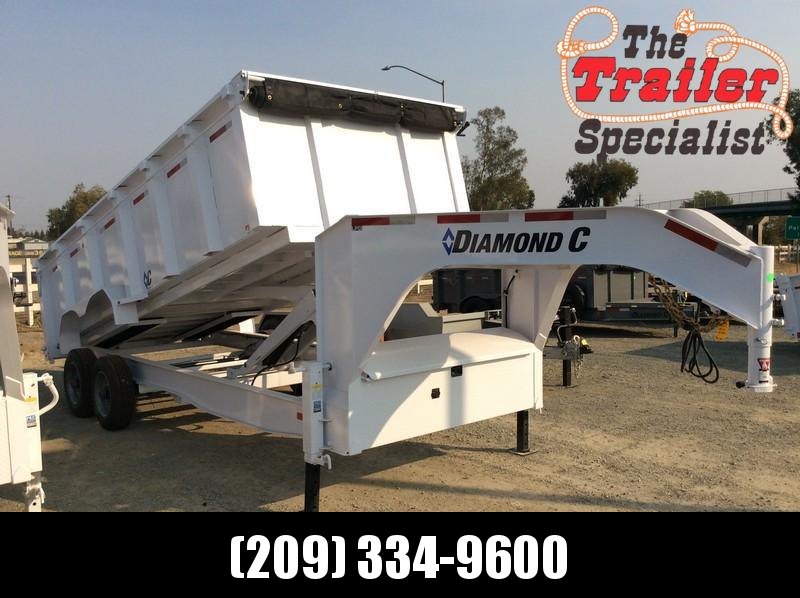 NEW 2021 Diamond C Trailers 7x18 20K GVWR LPD210 Dump Trailer NEW 2021 Diamond C Trailers 7x18 20K GVWR LPD210 Dump Trailer