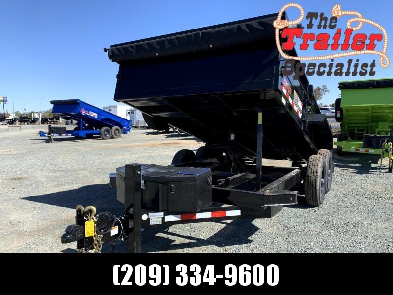 NEW 2021 Midsota HV-14 7' x 14' 15400 GVW Dump Trailer NEW 2021 Midsota HV-14 7' x 14' 15400 GVW Dump Trailer