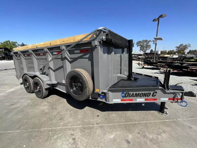 new Dump Trailers Diamond C Trailers  for sale, in Acampo, CA Thumbnail 2