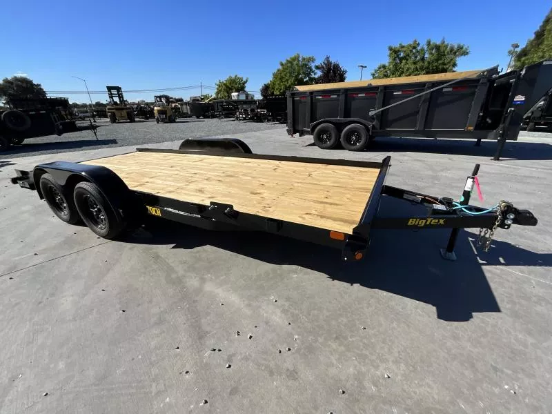 NEW 2026 Big Tex 70CH-18 2B 7' x 18' 7K GVW  Car/Racing Trailer