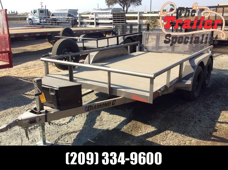 NEW 2021 Diamond C Trailers 7x12 7k GVWR GTU Utility Trailer NEW 2021 Diamond C Trailers 7x12 7k GVWR GTU Utility Trailer