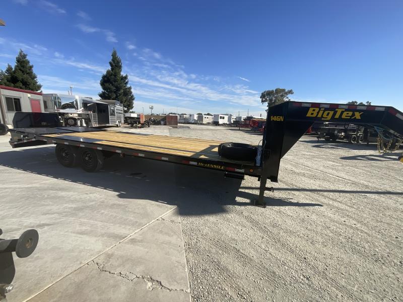 NEW 2026 Big Tex 14GN-25D5A-MR 102"X20'+5' 15,900 GVW Equipment Trailer