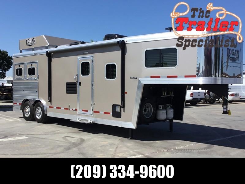 New 2019 Logan Coach Select 810 2h Horse Trailer