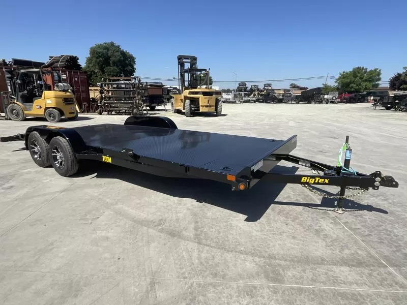 NEW 2026 Big Tex Trailers 70DM-20BRK2 7x20 7K GVW Car Hauler Trailer 