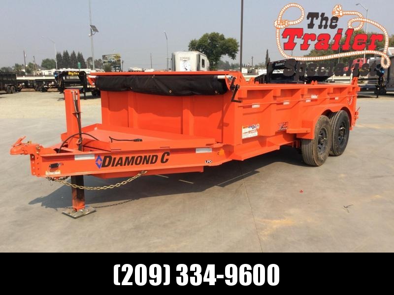 2021 Diamond C Trailers LPD207L14x82 14k Dump Trailer 2021 Diamond C Trailers LPD207L14x82 14k Dump Trailer