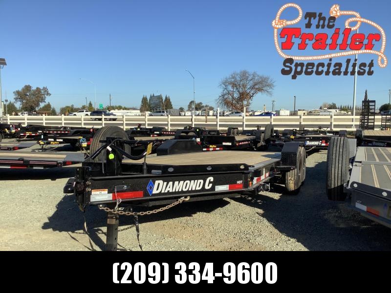 NEW 2021 Diamond C Trailers HDT207-L 18' X 82" Equipment Trailer NEW 2021 Diamond C Trailers HDT207-L 18' X 82" Equipment Trailer