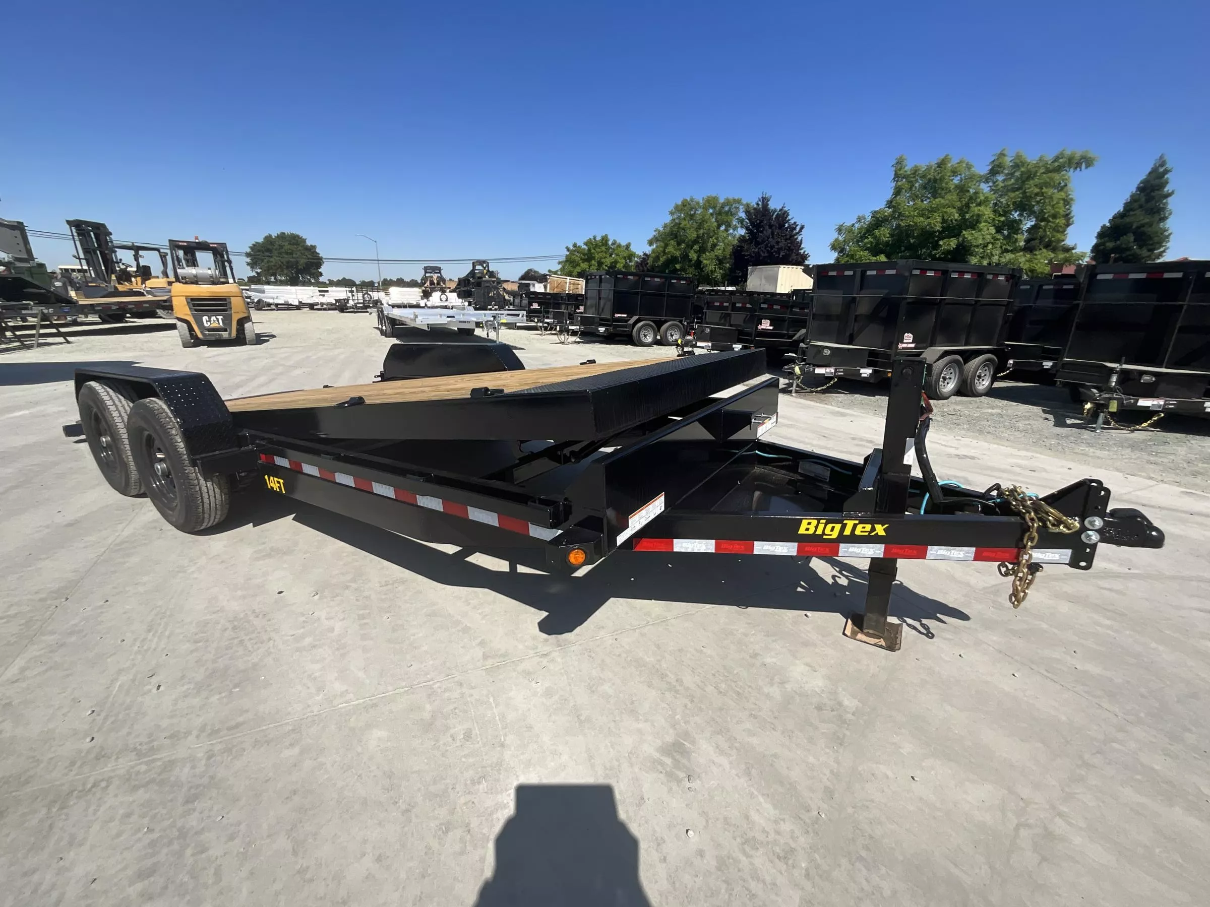 NEW 2026 Big Tex Trailers 14FT-20 7' x 20' 14000 GVW Equipment Trailer