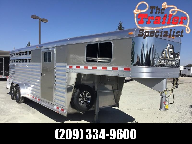 NEW 2019 Elite Trailers 22 ft dual man door stock combo Livestock Trailer NEW 2019 Elite Trailers 22 ft dual man door stock combo Livestock Trailer
