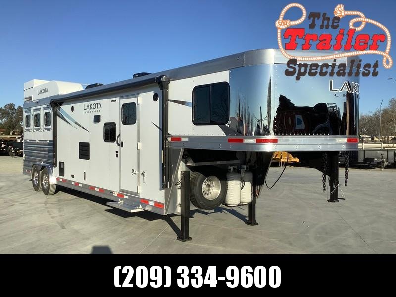 2022 Lakota CHARGER C8313SR 3H GN LQ Horse Trailer Horse Trailers For