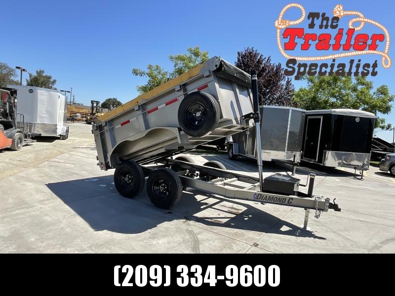 NEW 2022 Diamond C Trailers GDT235L10X60 60"X10' 7K GVW Dump Trailer NEW 2022 Diamond C Trailers GDT235L10X60 60"X10' 7K GVW Dump Trailer