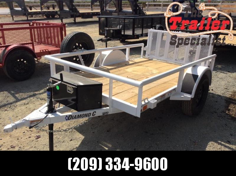 NEW 2021 Diamond C Trailers 5x8 3k gvwr PSA135 Utility Trailer NEW 2021 Diamond C Trailers 5x8 3k gvwr PSA135 Utility Trailer