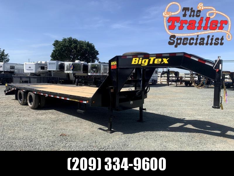 New 2022 Big Tex 22GN-25+5MR 102" x 25' + 5' 23900 GVW Flatbed Equipment Trailer New 2022 Big Tex 22GN-25+5MR 102" x 25' + 5' 23900 GVW Flatbed Equipment Trailer