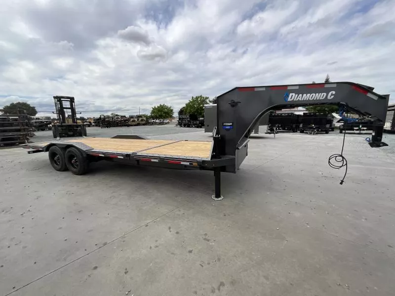 2025 Diamond C Trailers HXD210L24X102GN 8.5FT X 24FT 23K GVW TA  Tilt Equipment Trailer