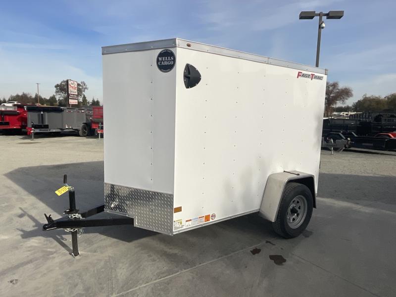 NEW 2023 Wells Cargo FT58S2 FastTrac 5x8 2,990 GVW Enclosed Cargo