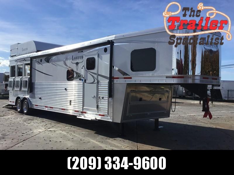 New 2019 5 Lakota 3h Bighorn Gn Lq Horse Trailer Thetrailerspecialist Horse Dump Flatbed Utility And Cargo Trailers In Modesto And Sacramento Ca