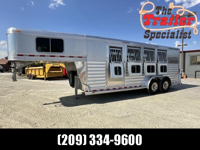 NEW 2023 Elite Trailers 4GN 4 Horse Gooseneck Horse Trailer NEW 2023 Elite Trailers 4GN 4 Horse Gooseneck Horse Trailer