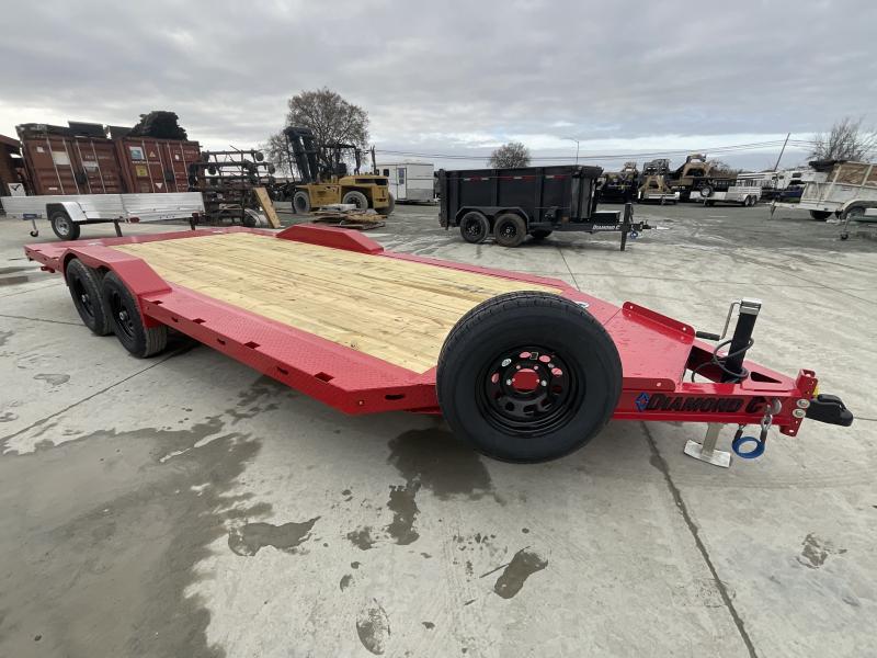 NEW 2025 Diamond C Trailers GTF206L18X83 83"x18' 9,890 GVW Car / Racing Trailer