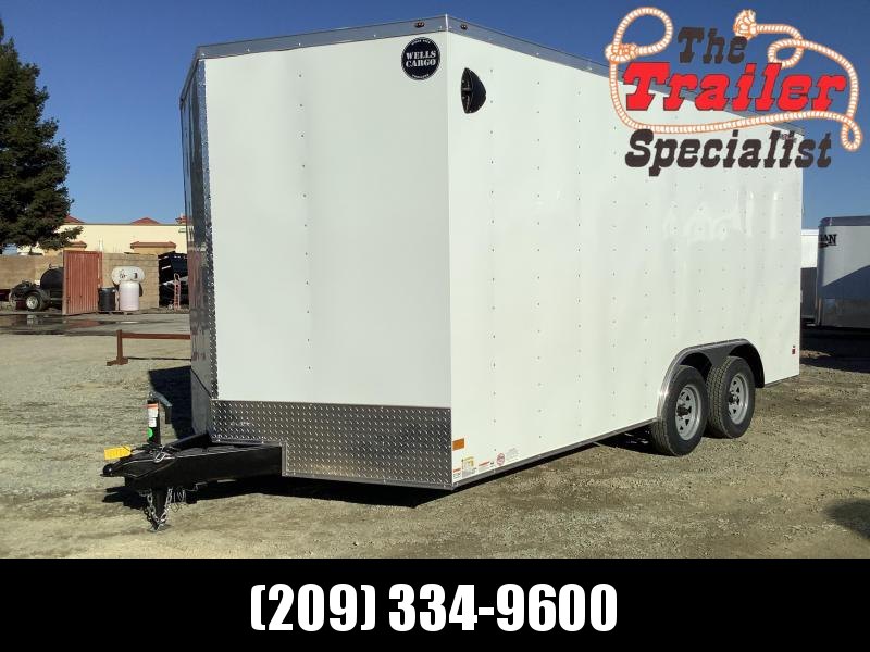 NEW 2021 Wells Cargo Fastrac 8.5' x 16' 2990 GVW Enclosed Cargo Trailer NEW 2021 Wells Cargo Fastrac 8.5' x 16' 2990 GVW Enclosed Cargo Trailer
