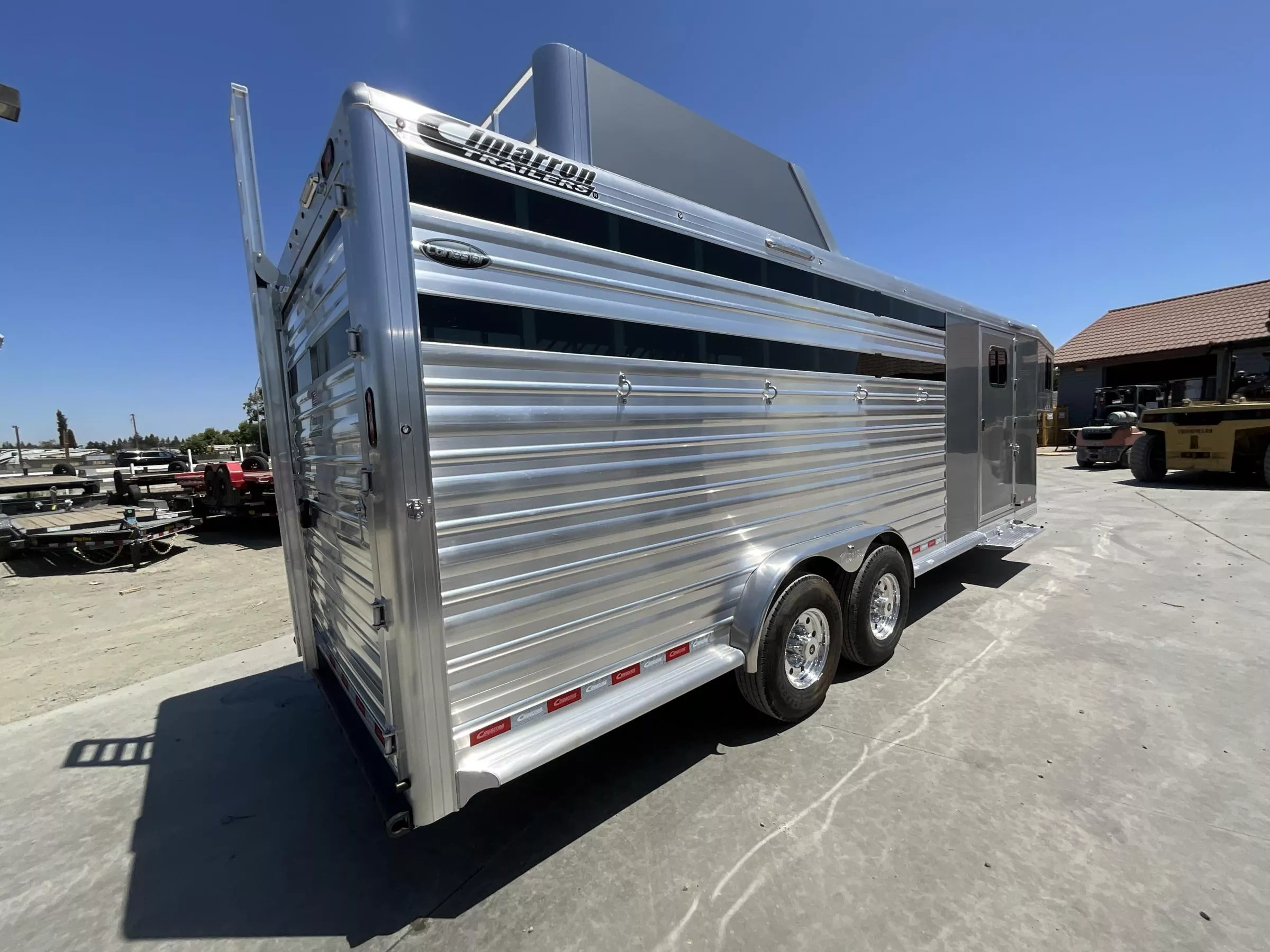 new Stock / Stock Combo Trailers Cimarron Trailers  for sale, in Acampo, CA Thumbnail 9