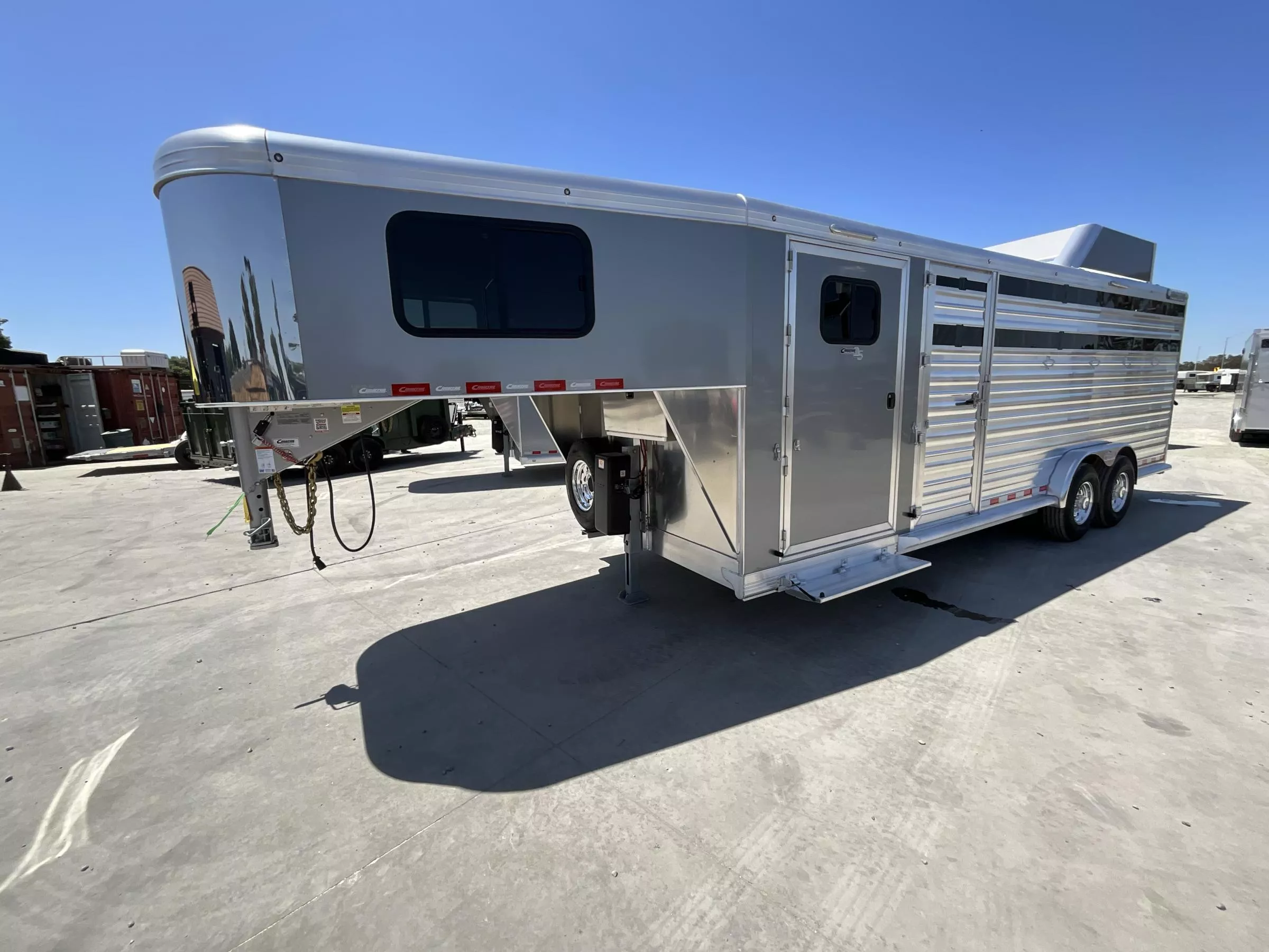 new Stock / Stock Combo Trailers Cimarron Trailers  for sale, in Acampo, CA Thumbnail 2