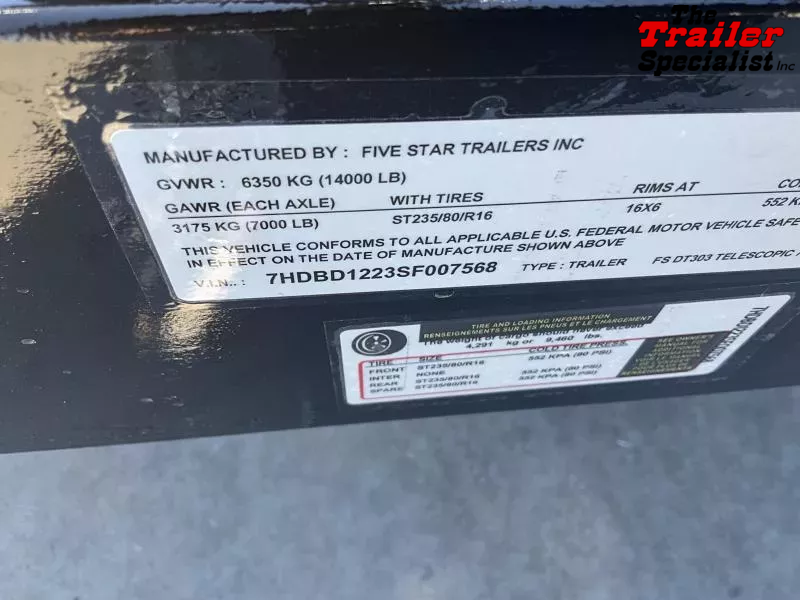 new Dump Trailers Five Star  for sale, in Acampo, CA Thumbnail 18