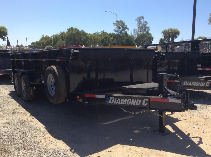 NEW 2020 Diamond C Trailers Low Pro Dump LPD207L 16ft x82" Dump Trailer NEW 2020 Diamond C Trailers Low Pro Dump LPD207L 16ft x82" Dump Trailer