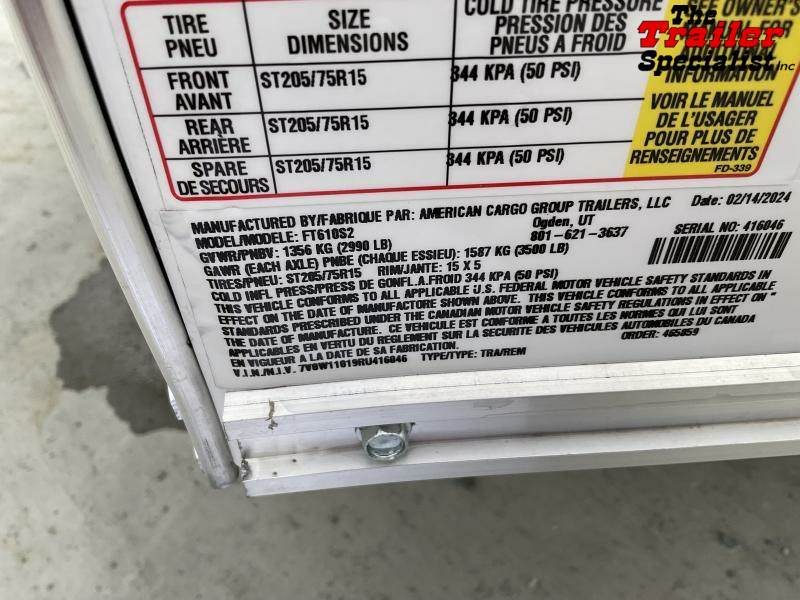 new Cargo (Enclosed) Trailers Wells Cargo  for sale, in Acampo, CA Thumbnail 13