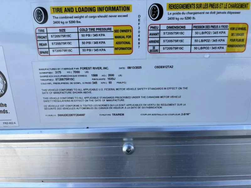 new Cargo (Enclosed) Trailers Cargo King  for sale, in Acampo, CA Thumbnail 15