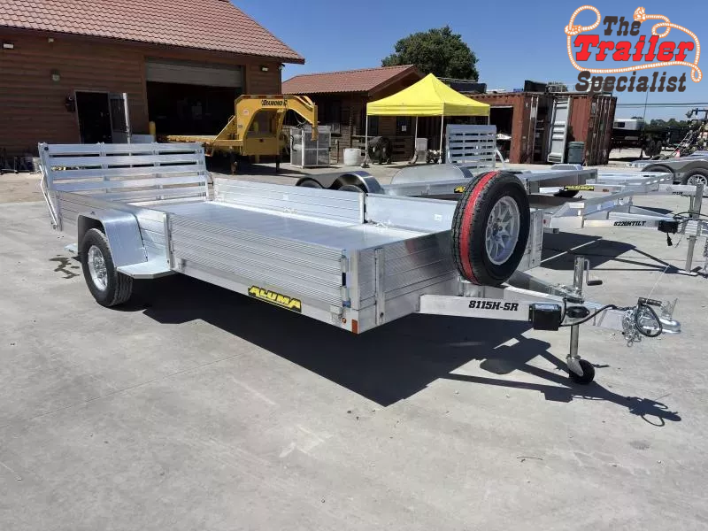 NEW 2026 Aluma 8115H-S-EL-R-BT-SR 81X15' 4,250 GVW Utility Trailer NEW 2026 Aluma 8115H-S-EL-R-BT-SR 81X15' 4,250 GVW Utility Trailer 1750791748
