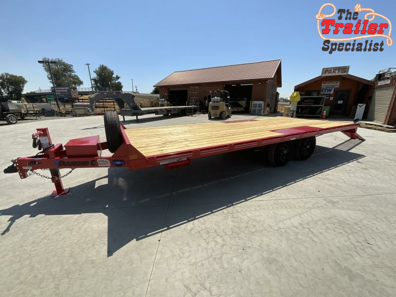 NEW 2025 Diamond C Trailers GDD206L20X102 102"X20' 9,890 GVW  Equipment Trailer