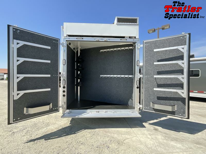 NEW 2024 Lakota Trailers C8415BB 4 Horse Charger 7'6" Tall, 8' Wide, 15'LQ Horse Trailer With **BUNK BEDS** 1754599428