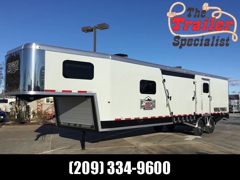 NEW 2019 Logan Coach Horse power 31ft GN ZBROZ package LQ Snowmobile Trailer NEW 2019 Logan Coach Horse power 31ft GN ZBROZ package LQ Snowmobile Trailer