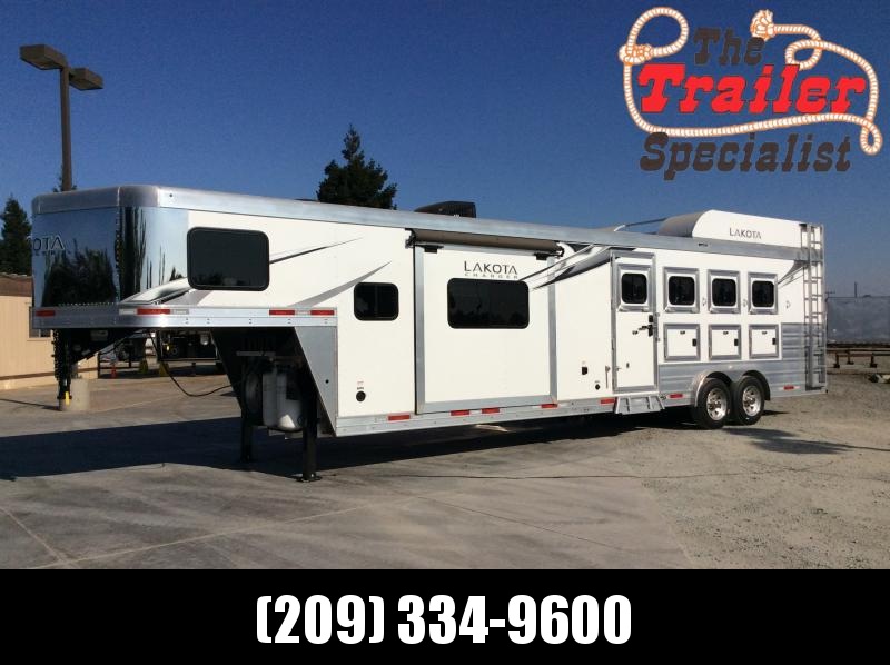 New 2021 Lakota C8413SR 4 Horse Trailer 13' Living Quarters New 2021 Lakota C8413SR 4 Horse Trailer 13' Living Quarters
