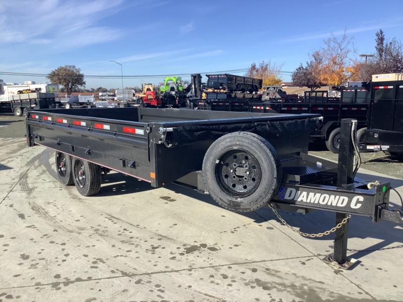 NEW 2023 Diamond C Trailers DOD208L16X96 96"X16' 18k GVW Deck Over Dump Trailer NEW 2023 Diamond C Trailers DOD208L16X96 96"X16' 18k GVW Deck Over Dump Trailer
