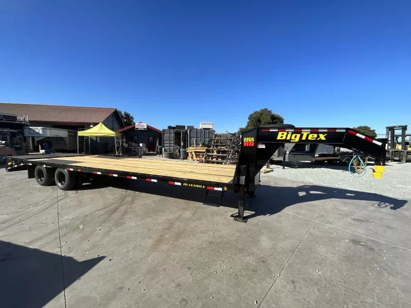 NEW 2026 Big Tex Trailers 22GN-30D5A-MR 102"x25'x5' 23,900 GVW GN Equipment Trailer