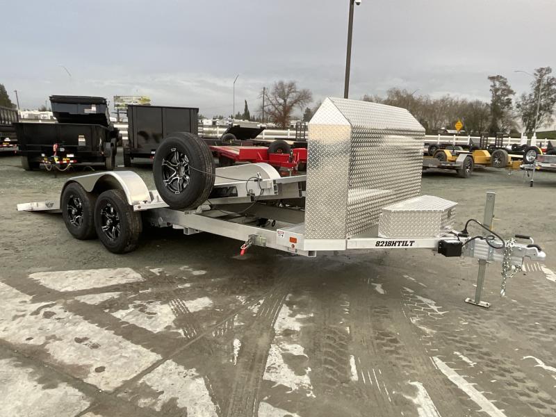 NEW 2024 Aluma 8218H-ANV-TILT-TA-EL 82"x18' 9,990 GVW Tilt Equipment Trailer NEW 2024 Aluma 8218H-ANV-TILT-TA-EL 82"x18' 9,990 GVW Tilt Equipment Trailer