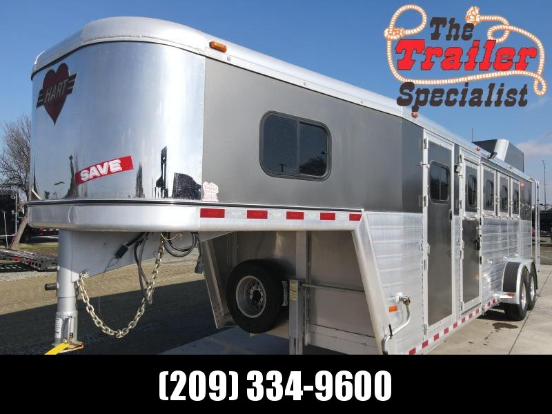 New 2017 Hart Tradition Horse Trailer 4H Smart Storage VIN:51064 New 2017 Hart Tradition Horse Trailer 4H Smart Storage VIN:51064