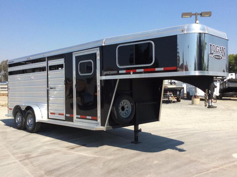NEW 2020 Logan Coach 18' Stock combo Livestock Trailer NEW 2020 Logan Coach 18' Stock combo Livestock Trailer