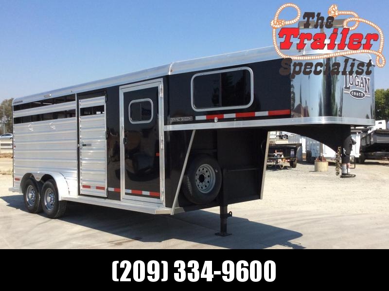 NEW 2020 Logan Coach 18' Stock combo Livestock Trailer NEW 2020 Logan Coach 18' Stock combo Livestock Trailer
