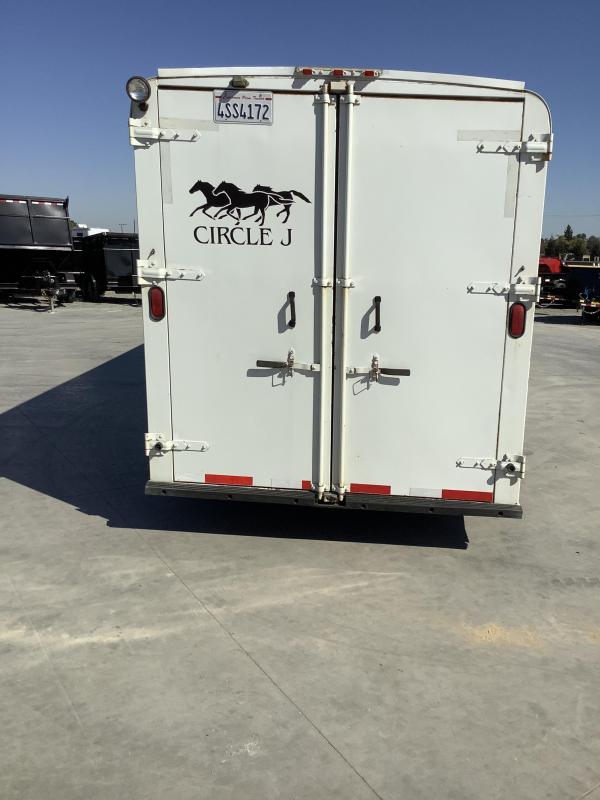 USED 2001 Circle J Trailers 4 Horse Trailer