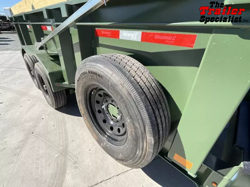 new Dump Trailers Diamond C Trailers  for sale, in Acampo, CA Thumbnail 9