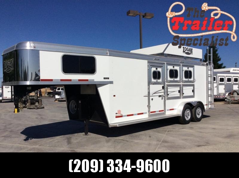 NEW 2020 Logan Coach 3H Edge GN Horse Trailer NEW 2020 Logan Coach 3H Edge GN Horse Trailer